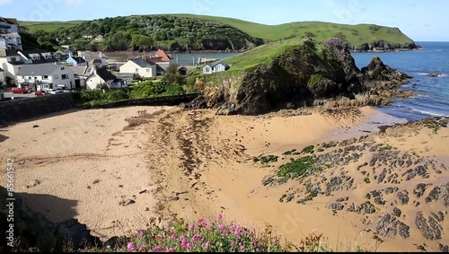 Hope Cove beach South Devon England UK near Salcombe and Thurlstone