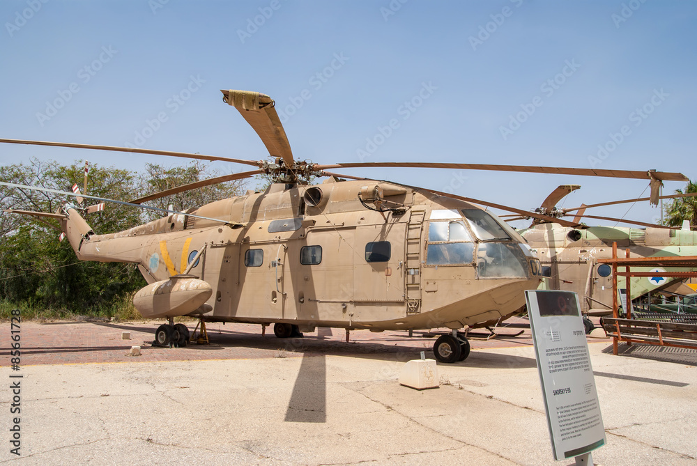 Sikorsky CH-53 transport helicopter