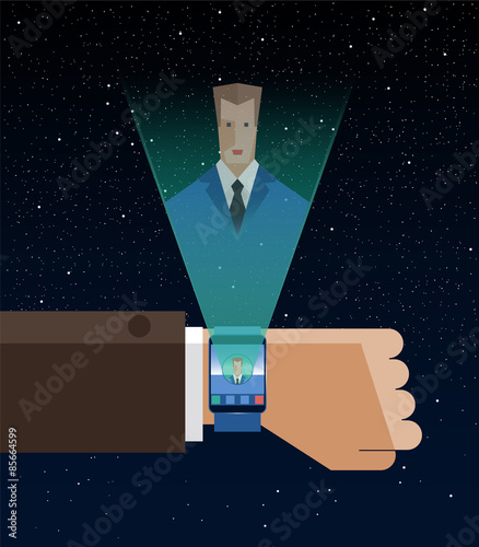 Smart Watch Illustration
