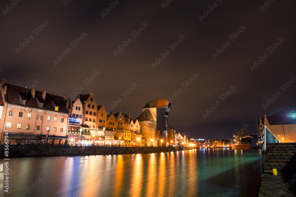 Naklejka premium Gdansk
