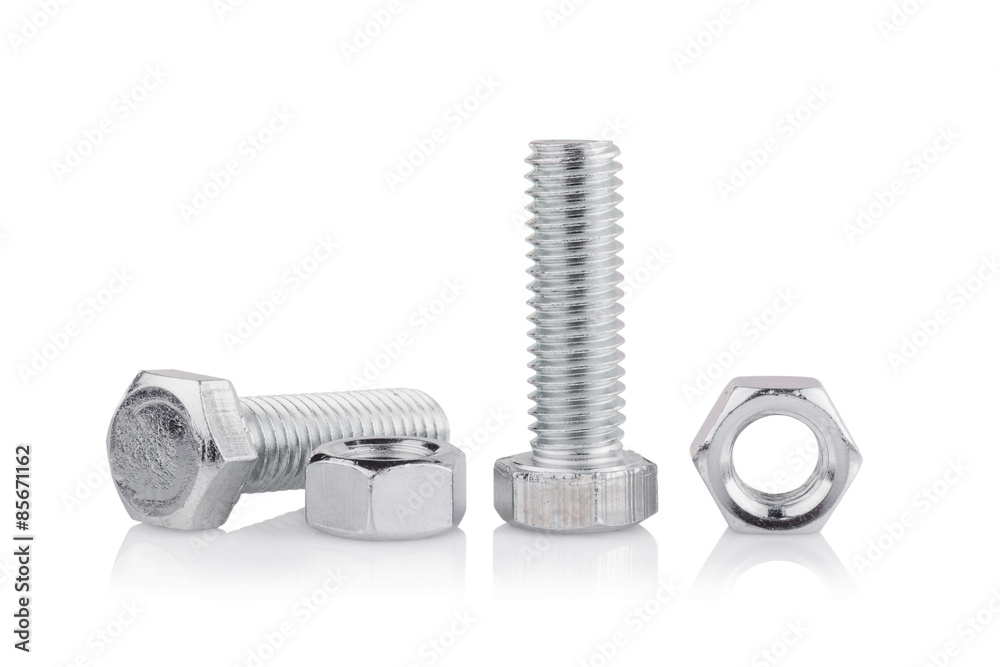 screw isolated on the white backgrounds screw isolated on the white backgrounds