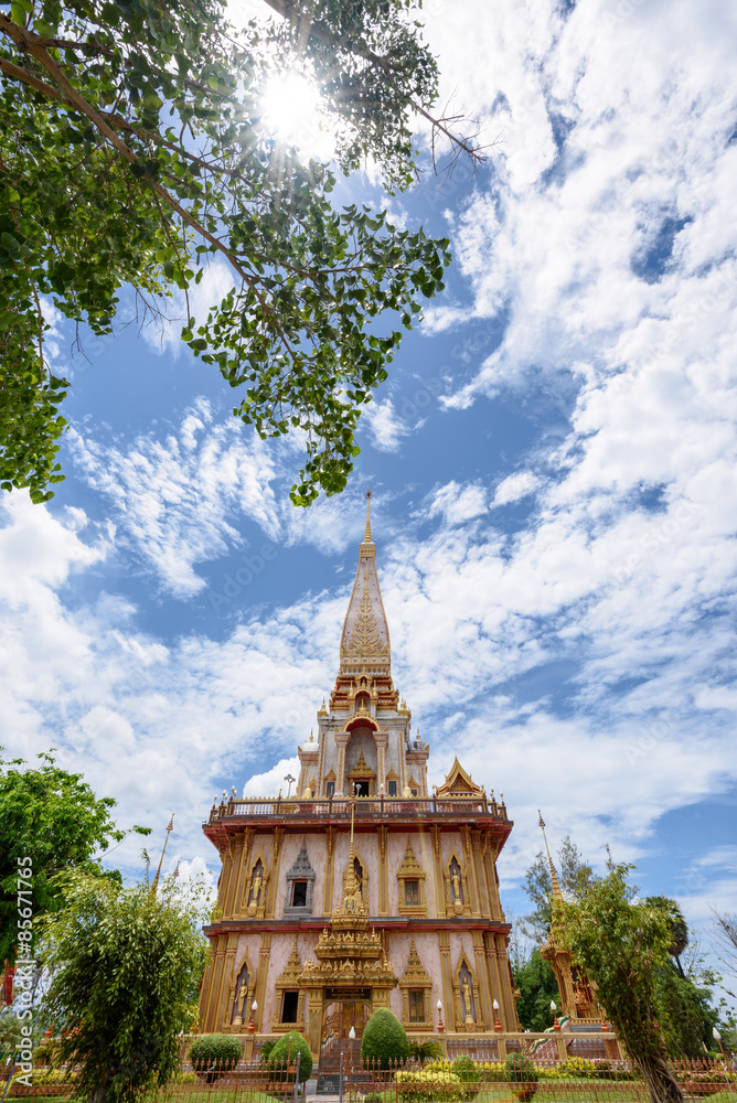 Wat Chalong or Wat Chaitaram Temple