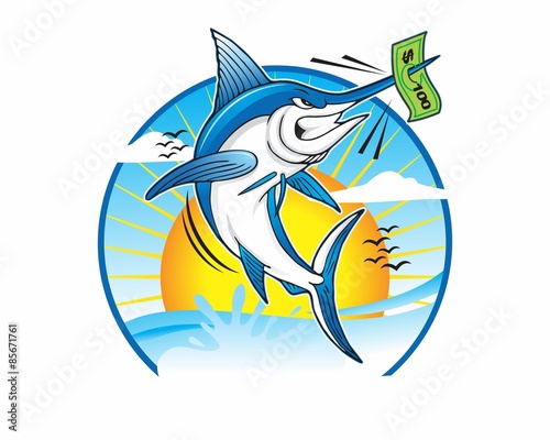 marlin fishing with money