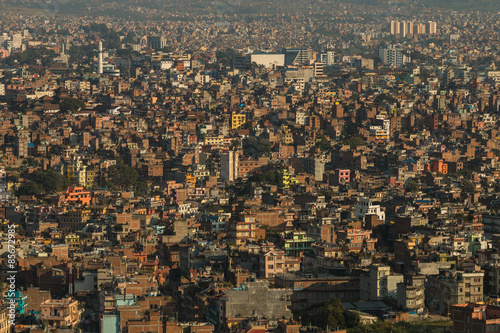 Kathmandu city view from Swayambhunath Temple