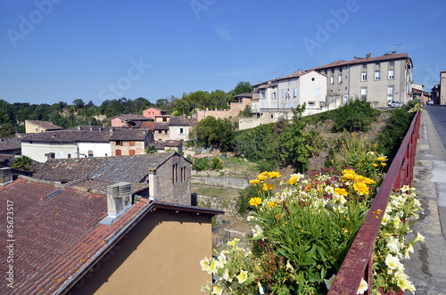Town of Gaillac in France