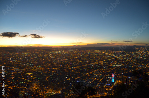 Bogotá Colombia Monzerrate Atenas de América