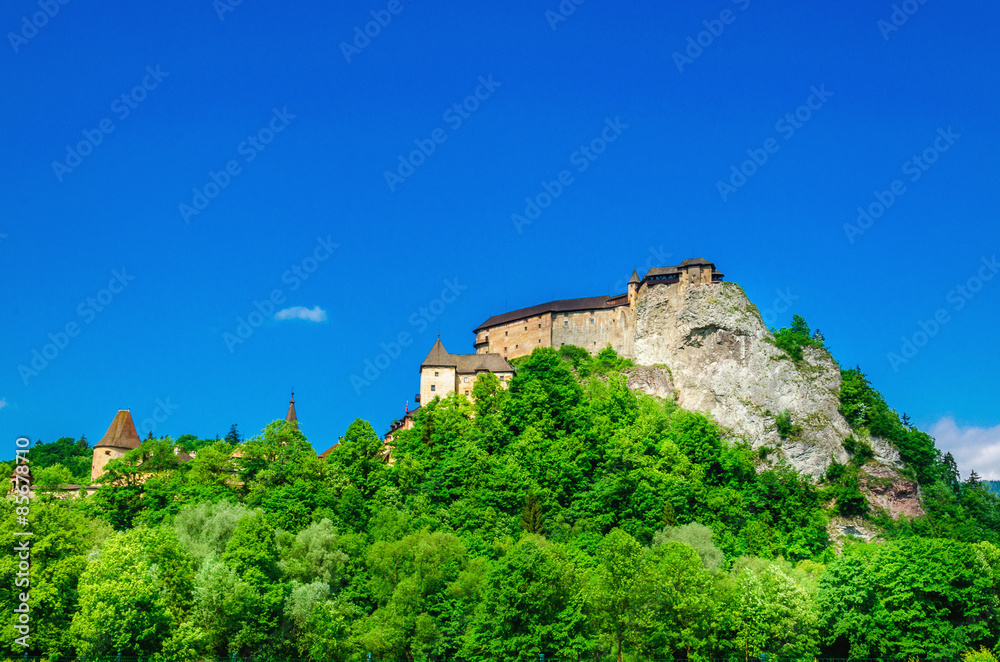 Oravsky Hrad Castle, Slovakia