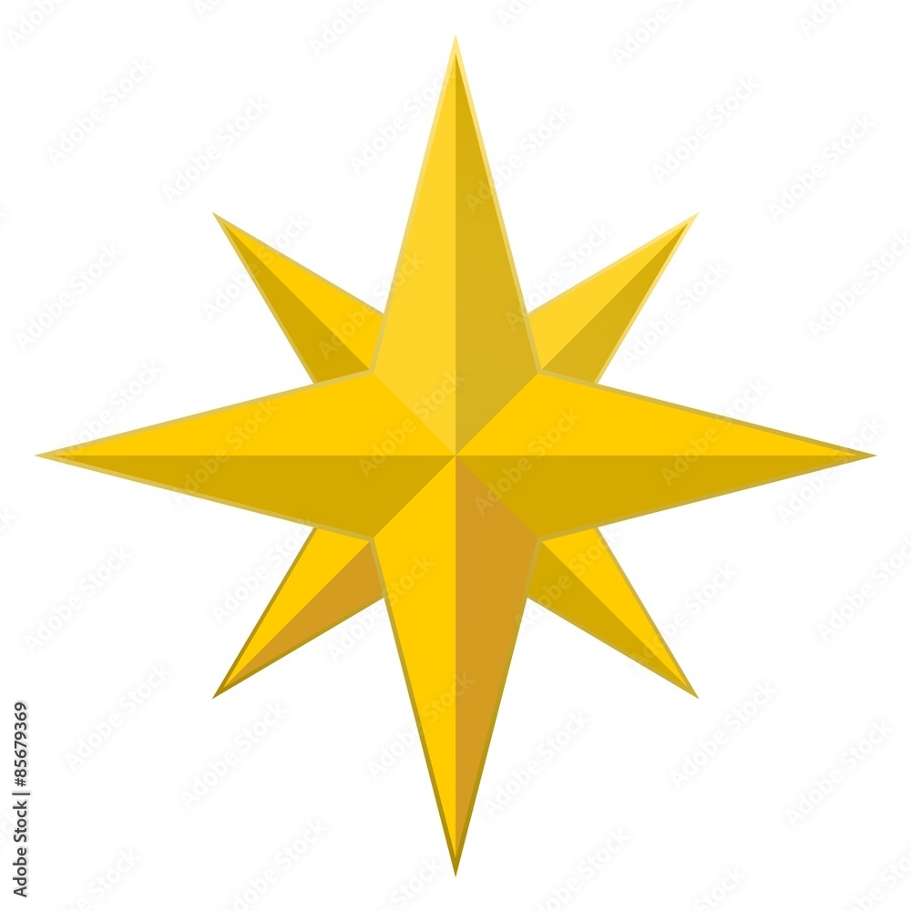 Fototapeta premium Double Star Icon
