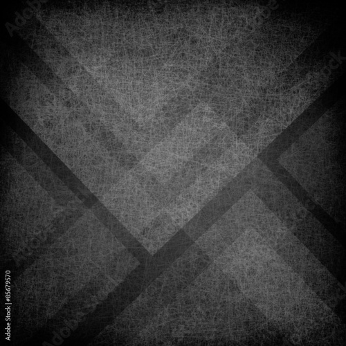 abstract black triangle background, layered geometric shapes and lines in artsy composition, modern contemporary background design