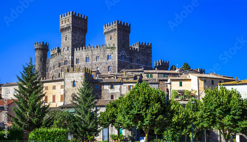 Torre Alfina - medieval village and castle in Viterbo province, photo