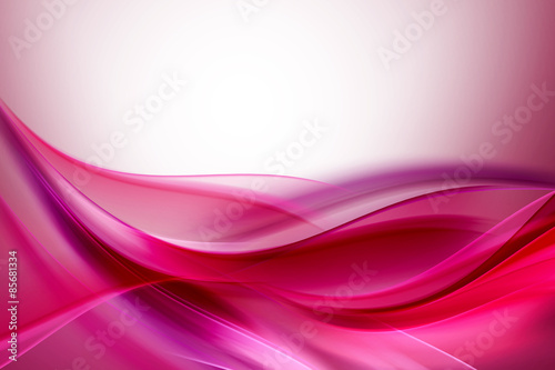 Pink Purple Abstract Waves Background