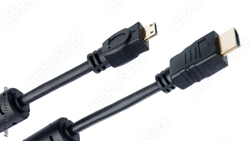 HDMI and mini-HDMI cables