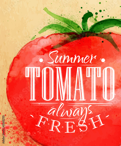 Poster tomato