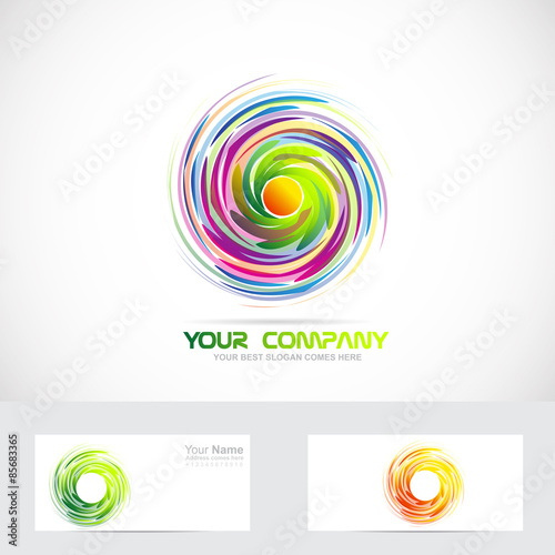 Swirl whirl whirlpool logo