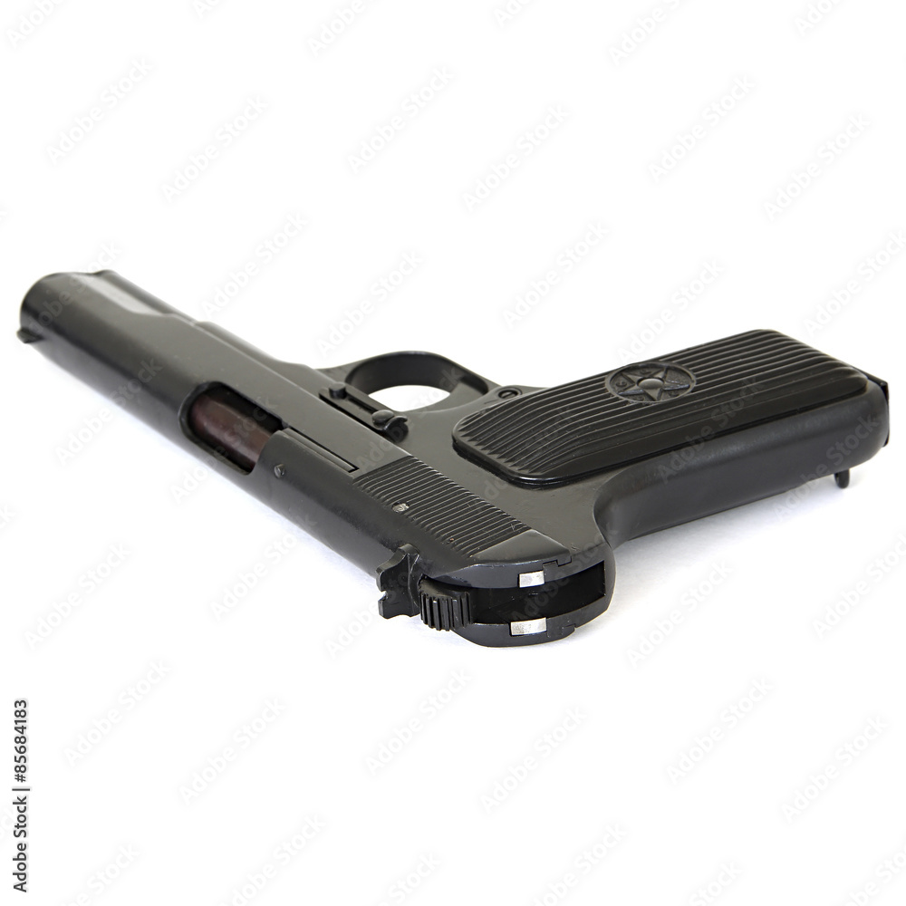 Black handgun Black handgun