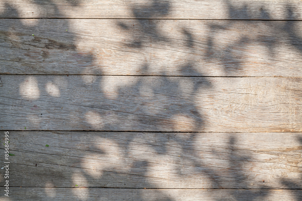 Fototapeta premium Wooden garden table