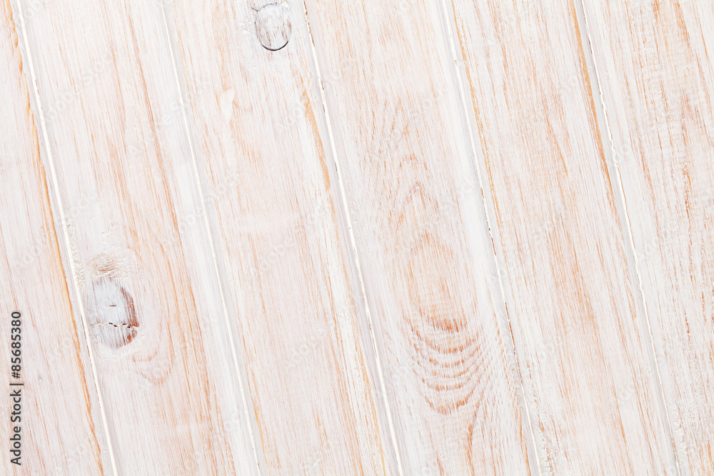 Obraz premium White wooden plank texture
