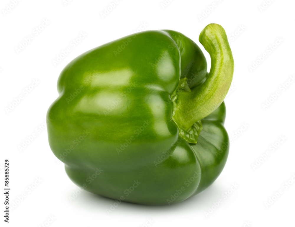 Green sweet pepper