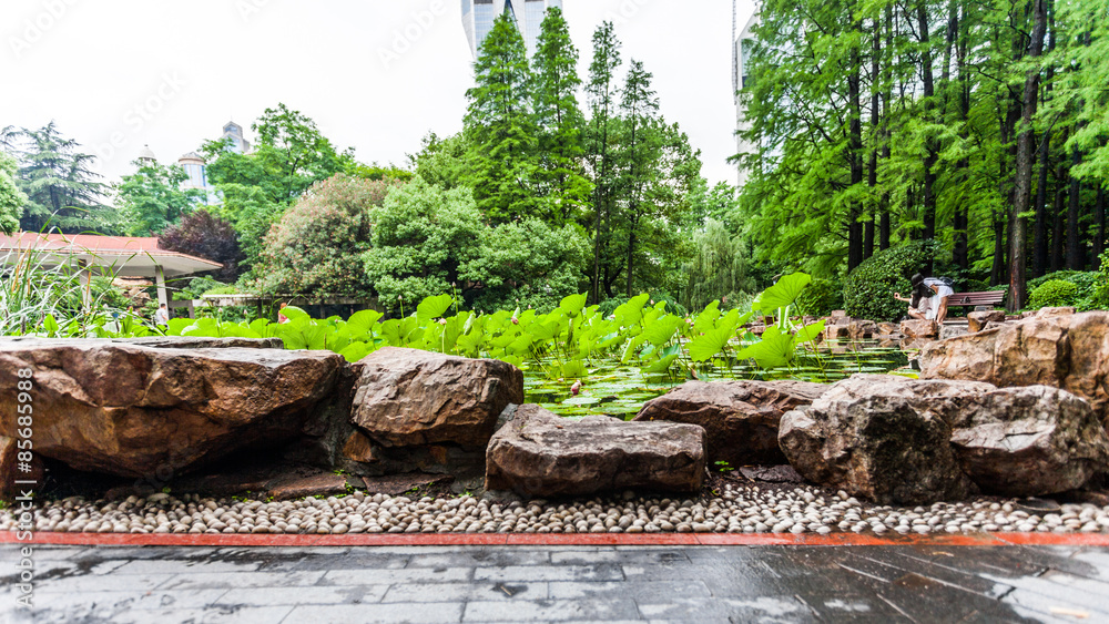 Obraz premium Park in shanghai