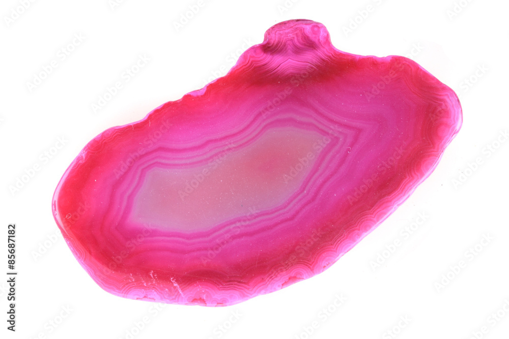 violet agate isolated violet agate isolated