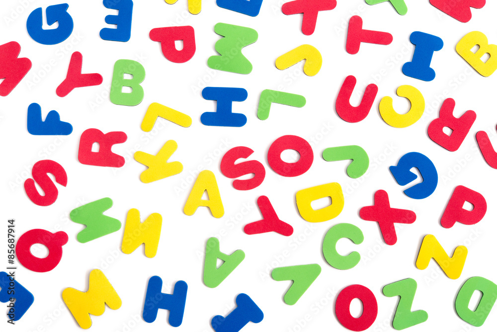 Bunte Buchstaben Bunte Buchstaben