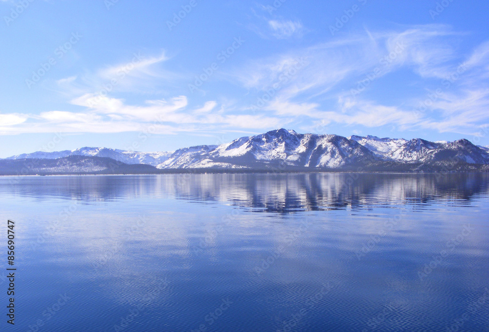 Lake Tahoe Mountains 