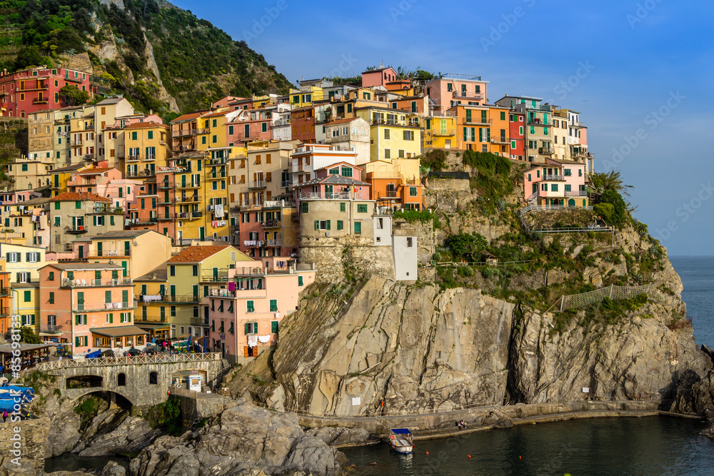 Village of Manarola, Cinque Terre, Italy 