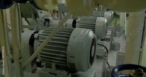 Steam and condensate pumps with electric motors