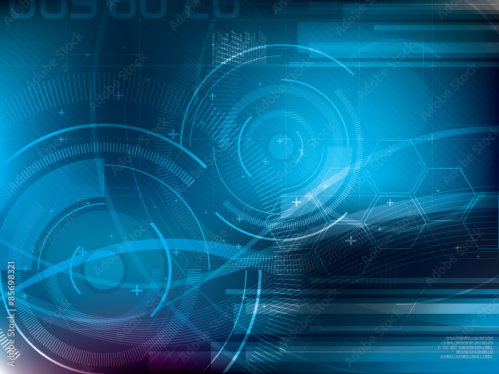 Abstract background of futuristic technology Abstract background of futuristic technology
