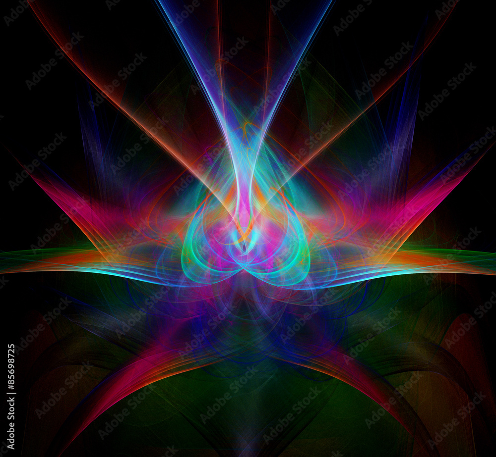 Abstract fractal background Abstract fractal background
