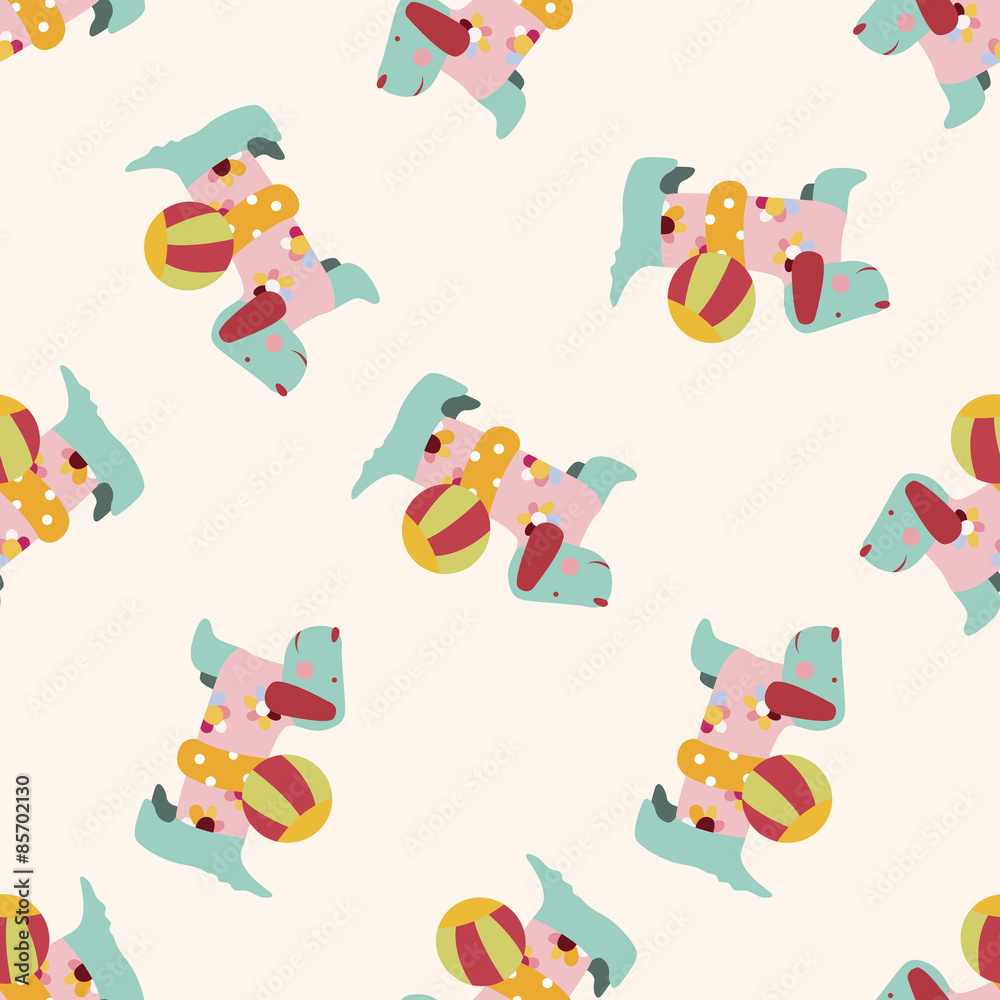 Fototapeta premium animal dog cartoon , cartoon seamless pattern background