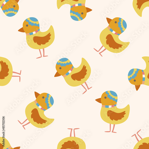 bird cartoon , cartoon seamless pattern background © notkoo2008