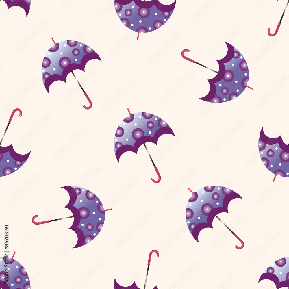 Umbrella , cartoon seamless pattern background Umbrella , cartoon seamless pattern background