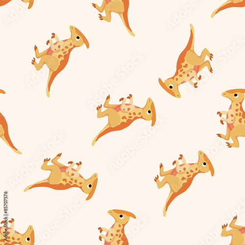 dinosaur cartoon , cartoon seamless pattern background