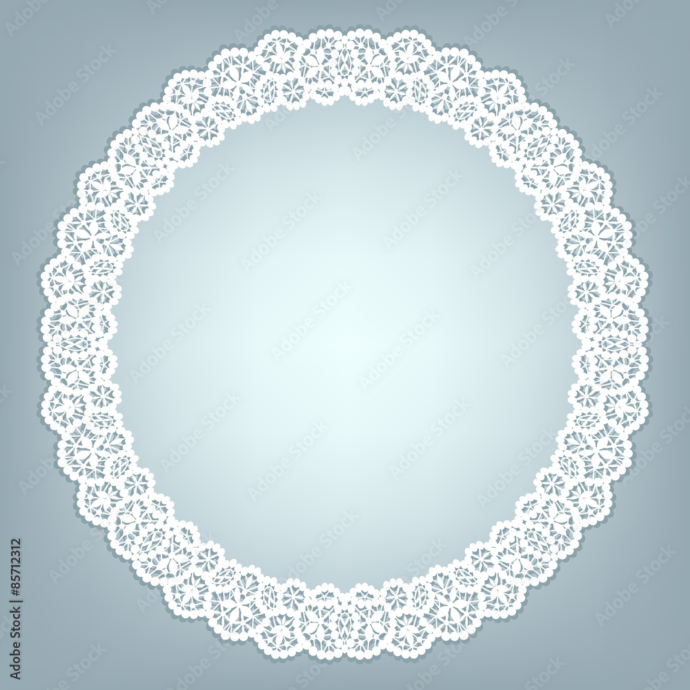 Lace frame Lace frame