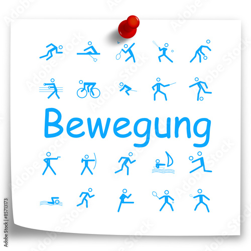 Post It Bewegung