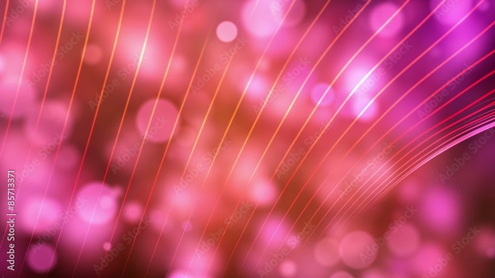 Pinke Linien und Punkte