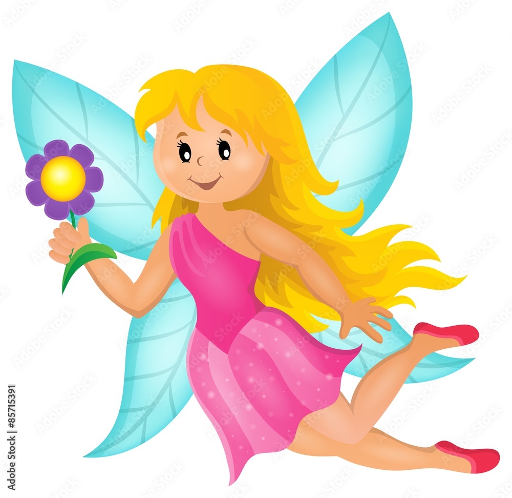 Happy fairy theme image 1