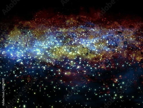 galaxy in outer space