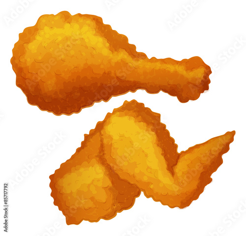 Fried chicken
