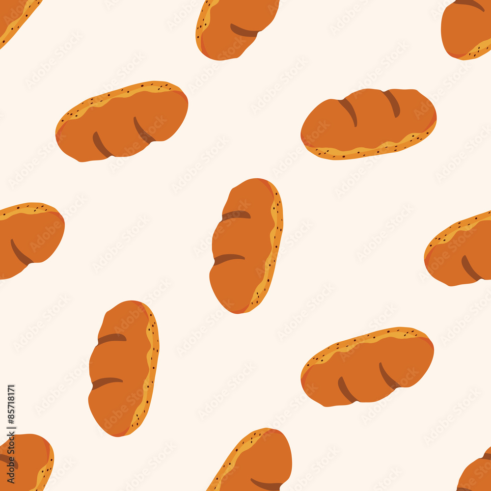 bread , cartoon seamless pattern background bread , cartoon seamless pattern background