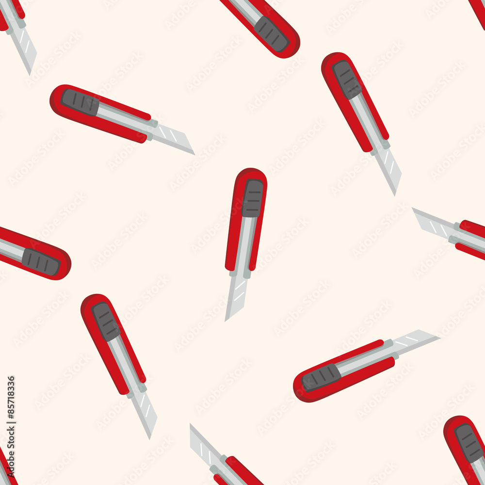 utility knife , cartoon seamless pattern background utility knife , cartoon seamless pattern background