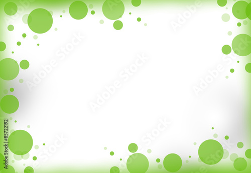 green round dots