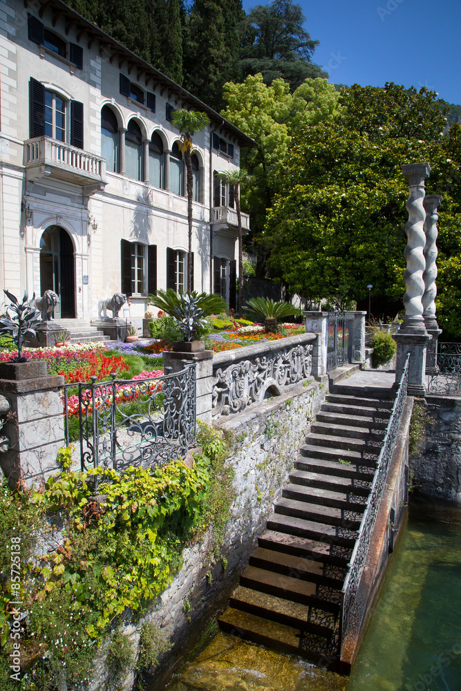 Fototapeta premium Villa Monastero, Lake Como, Italy