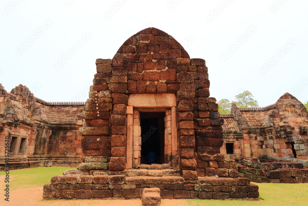 Naklejka premium Phanom Rung castle historical park