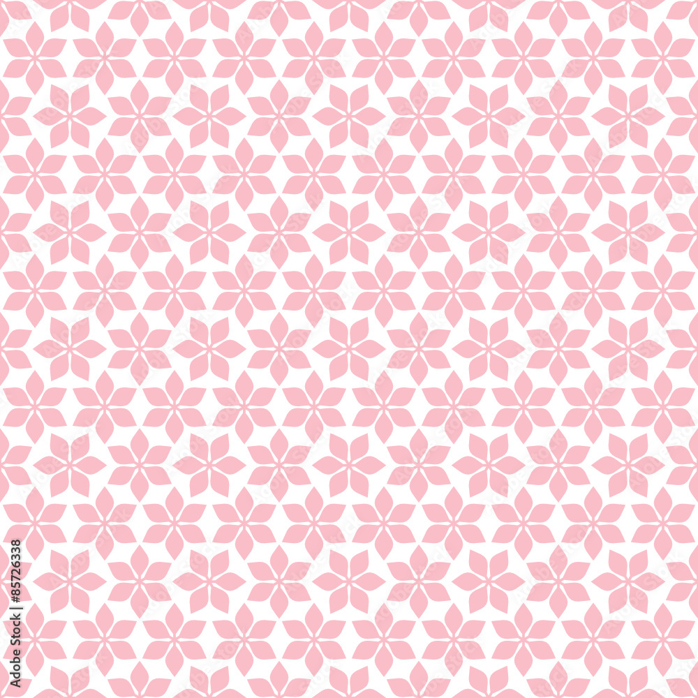 Retro Seamless Pattern Flowers Rose