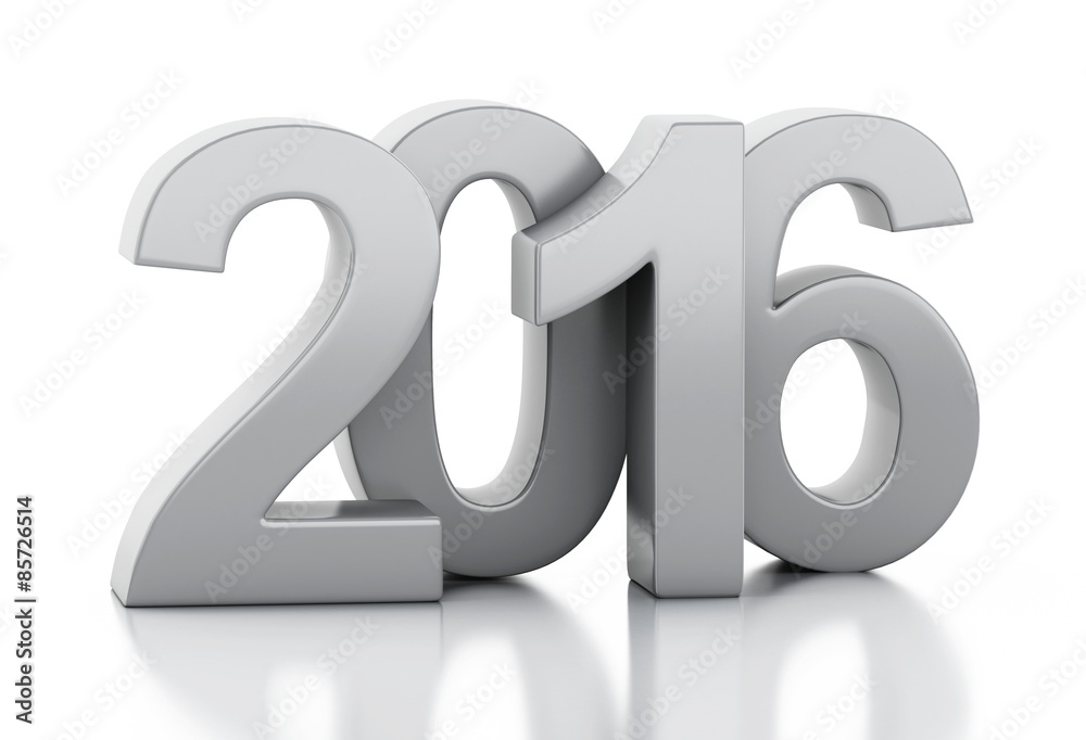 3d New Year 2016 3d New Year 2016