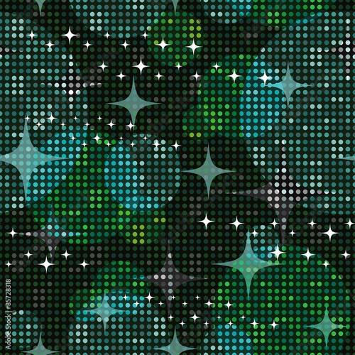 Disco lights background. Seamless pattern. Vector. 
ディスコのパターン