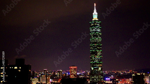Taipei 101 skyline  photo