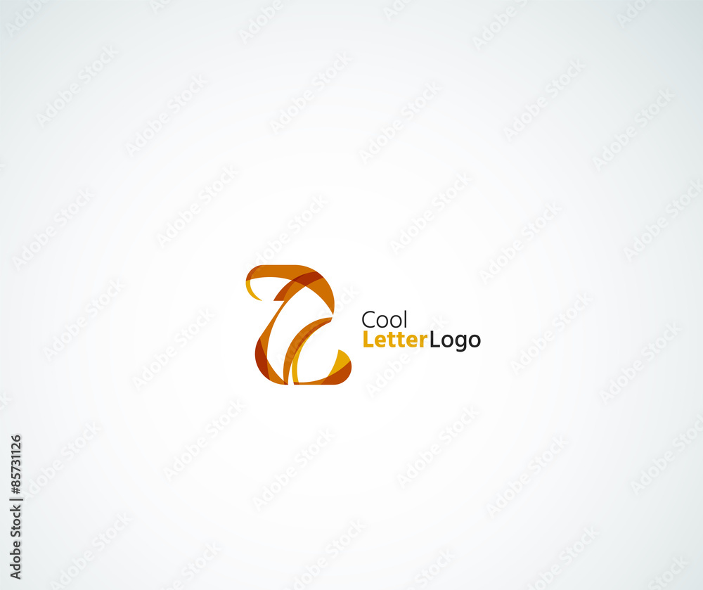 Obraz premium Vector Z letter logo